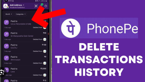 How to Delete PhonePe History
