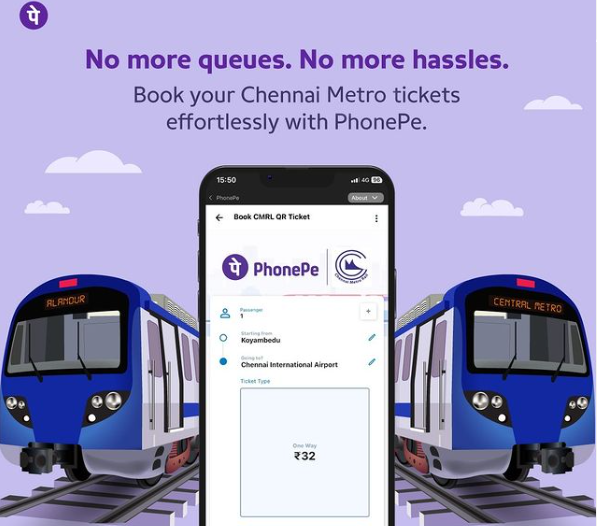 How to Book Metro Ticket on PhonePe