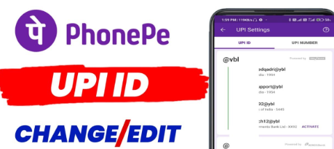 How to Change PhonePe UPI Id