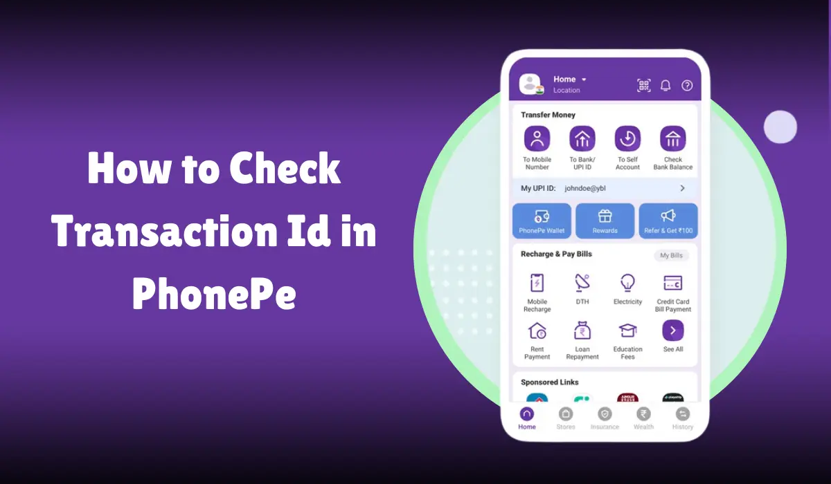 How to Check Transaction Id in PhonePe