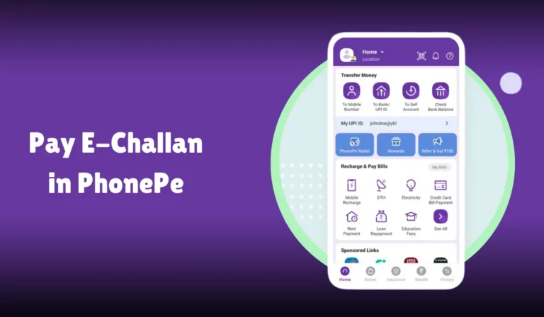 How to Pay E-Challan in PhonePe