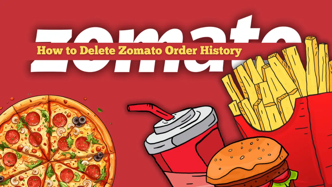 How to Delete Zomato Order History