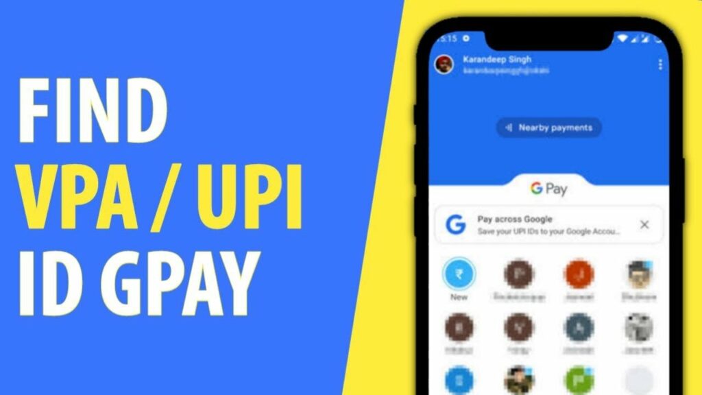 VPA Address in Google Pay