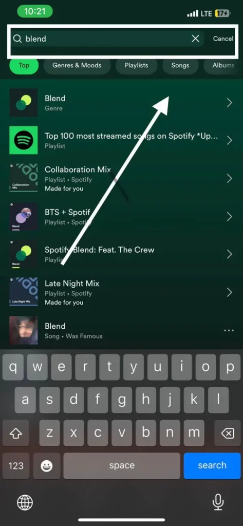 Spotify Blend Color Meaning