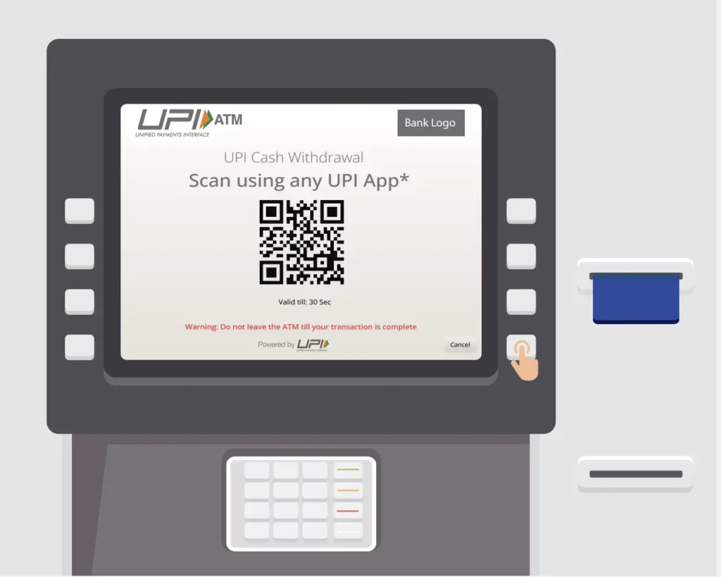 UPI Cash Withdrawal ATM Near Me